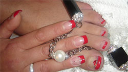 Nagelpflege, Naildesign, Nagelschmuck, Fussfrench, Manicure, Pedicure
