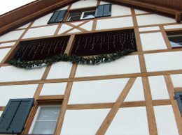 Fachwerk mit biologischer Fllung zur Isolation und Wrmedmmung